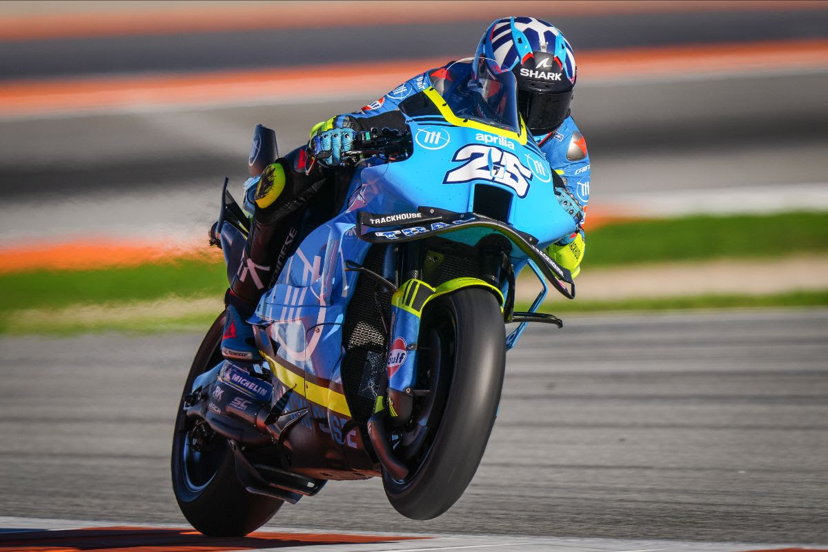 Valencia Test: Raul Fernandez fastest, Aprilia dominated 1-2