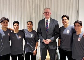 Zahra Sarbali Alishah, Mona Hamoudi, Zahra Ghanbari, Fatemeh Pazandideh, Atefeh Ramezanizadeh, Anthony Albanese