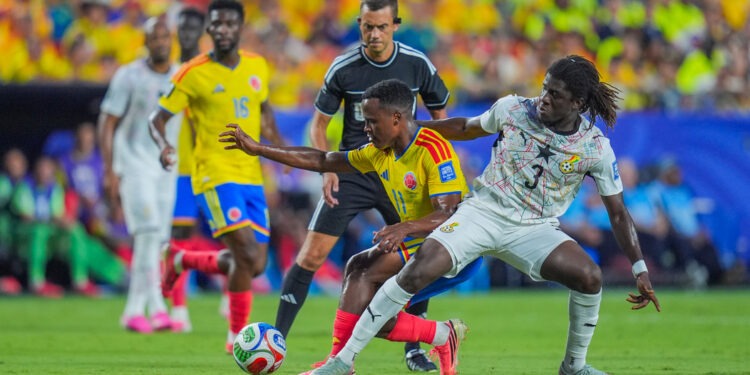 WC 2026: Colombia Edge Ghana to Complete R16 Line-up