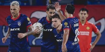 Liga Super: Zahedi Strikes ‘Four’ JDT Thrash KRW 9-0
