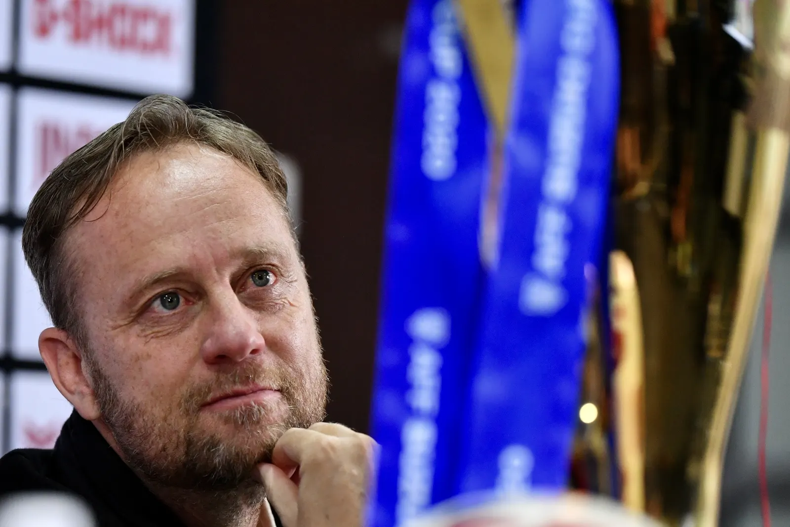 Mano Pölking looking our AFF Suzuki Cup during Press Confrence (Photo/FA Thailand)