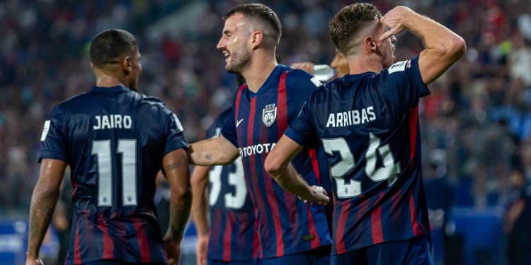 ACL Elite: JDT crush Shanghai Shenhua to 2nd place