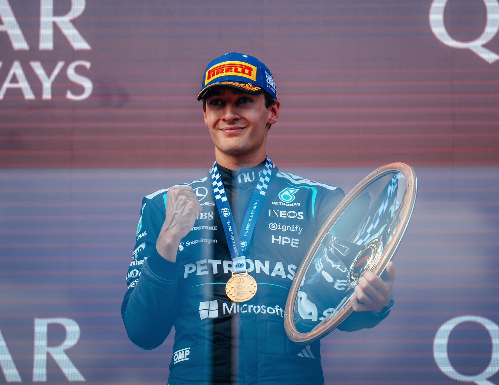 AustralianGP: Russell Triumphs, Mercedes Secure Dominant, George Russell