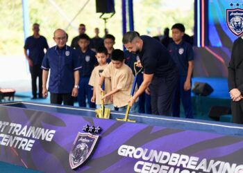 Regent of Johor Launches Groundbreaking JDT New Training Centre