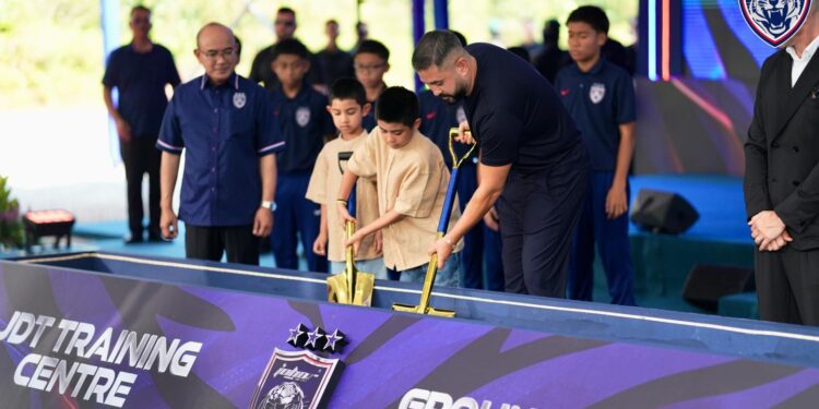 Regent of Johor Launches Groundbreaking JDT New Training Centre