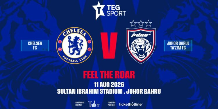JDT Set for Historic Showdown Against Chelsea on 11 August