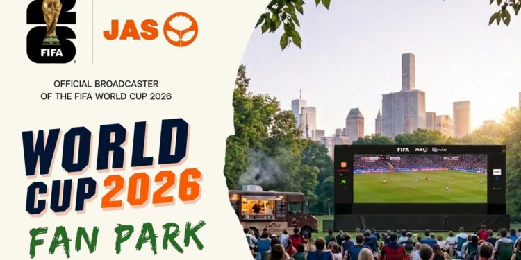 JAS to Stage Unique FIFA World Cup 2026 Fan Park in Bangkok