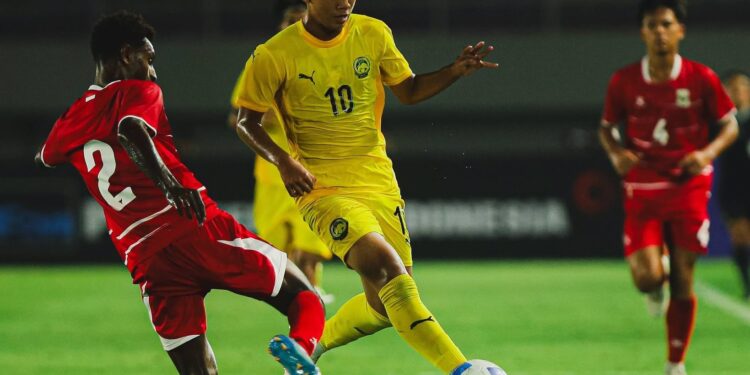 Malaysia U16 Fight Back to Hold Indonesia